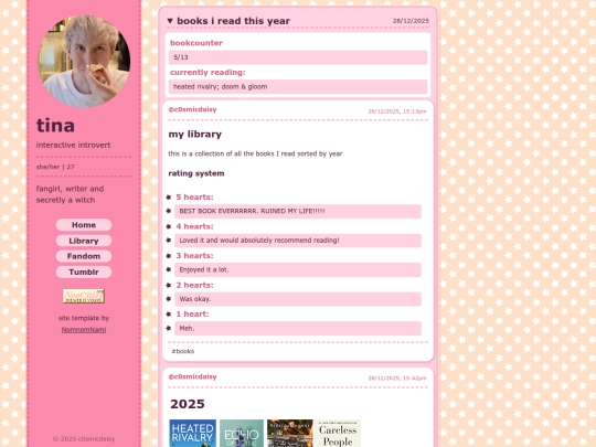library screenshot