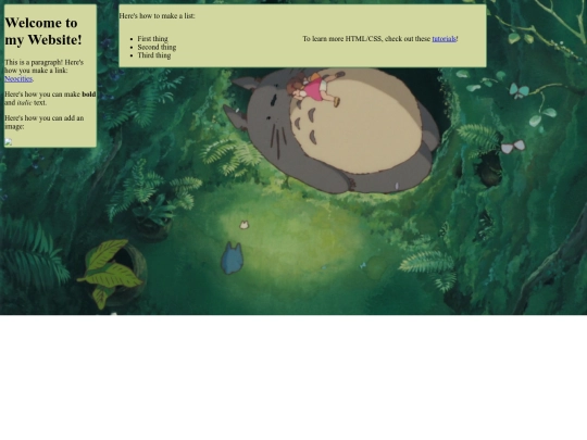 css tests/totoro screenshot