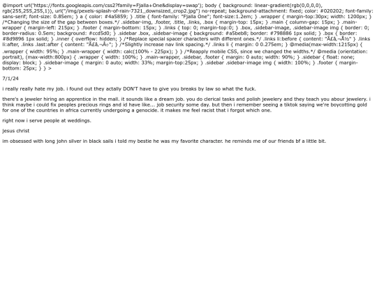 blog screenshot