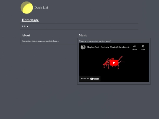homepage screenshot