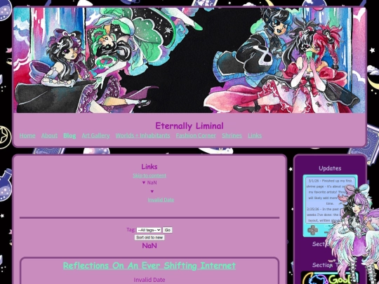 blog screenshot