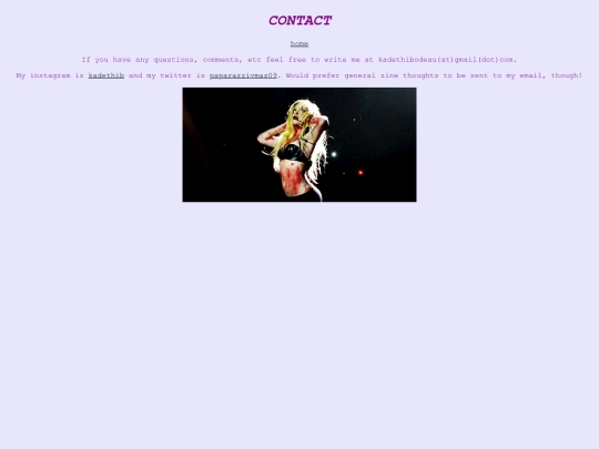 contact screenshot