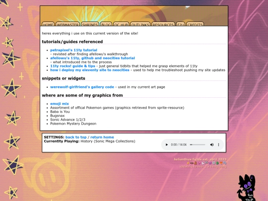 credits screenshot