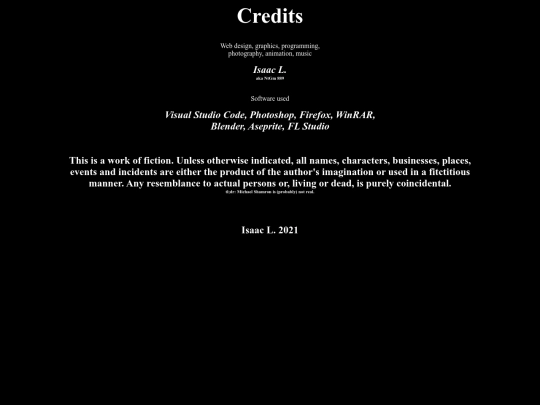credits screenshot