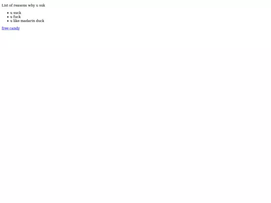 irrelevent screenshot