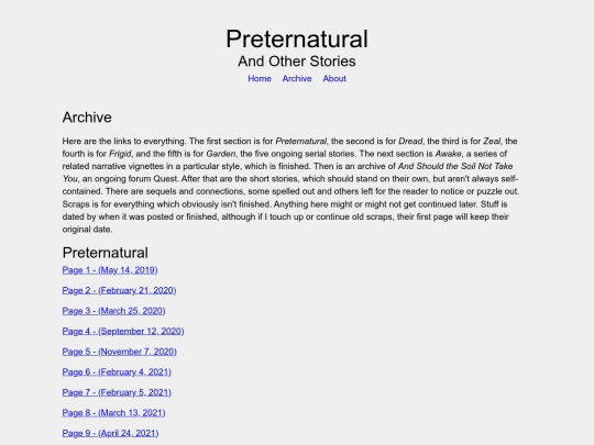 a/archive screenshot
