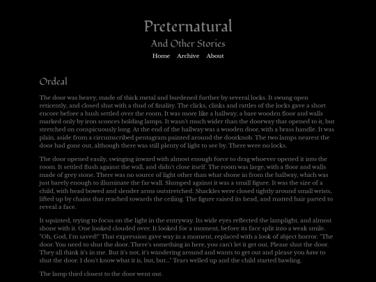 ordeal screenshot