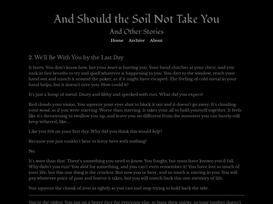 shouldthesoil-2 screenshot