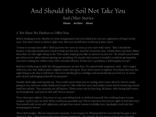 shouldthesoil-5 screenshot