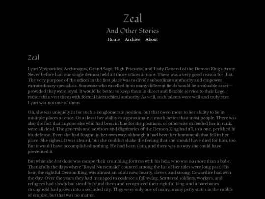 zeal-1 screenshot