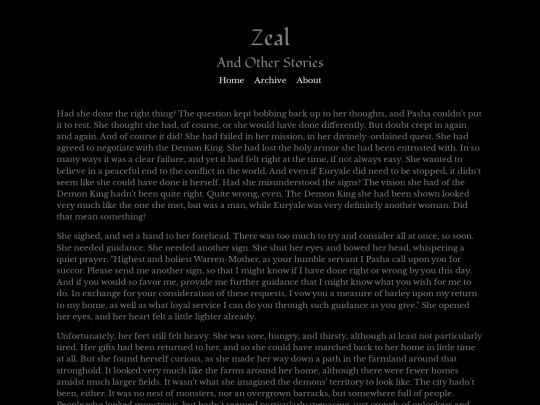 zeal-5 screenshot