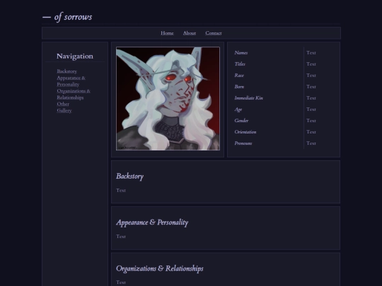 templates/chartemp screenshot