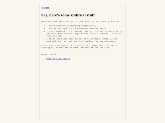 spiritual-stuff screenshot