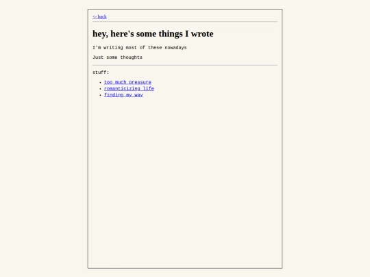writing screenshot