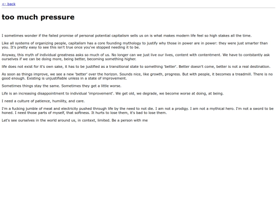 writing/too-much-pressure screenshot