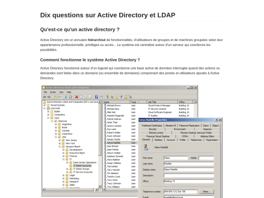 Activedirectory screenshot