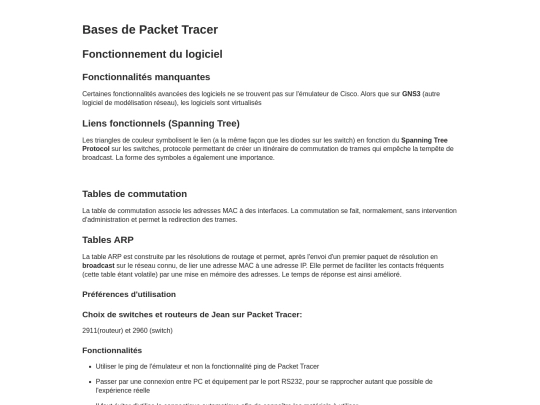 Packet Tracer screenshot