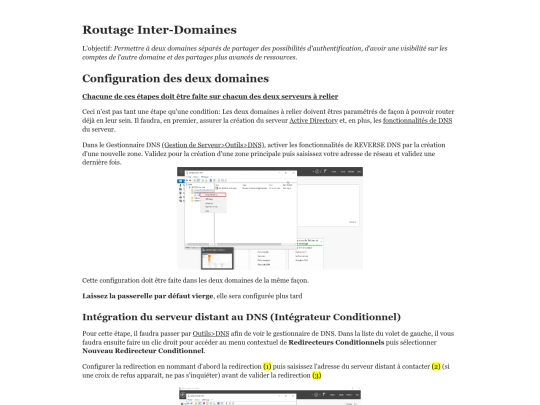 Routage Inter-Domaines screenshot