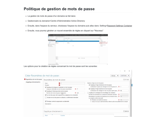gestion_mdp screenshot