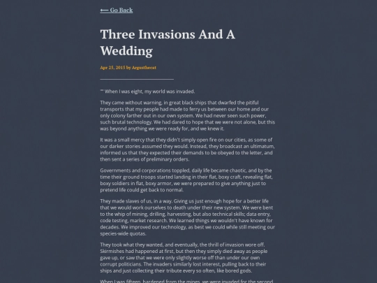 short-stories/three-invasions-and-a-wedding screenshot