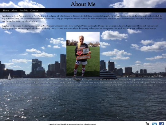 FannyWebsite/About screenshot