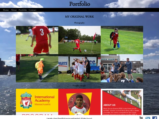FannyWebsite/Portfolio screenshot