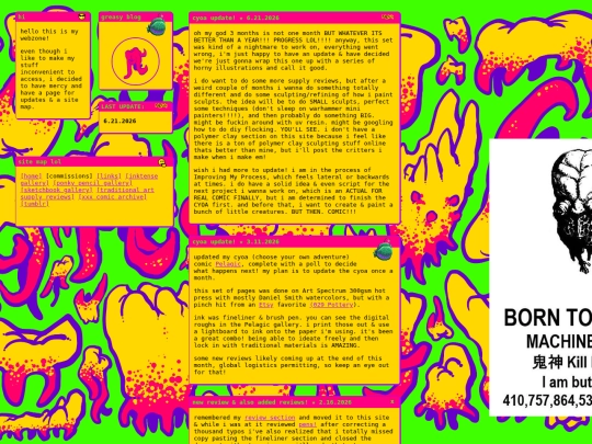 blog screenshot