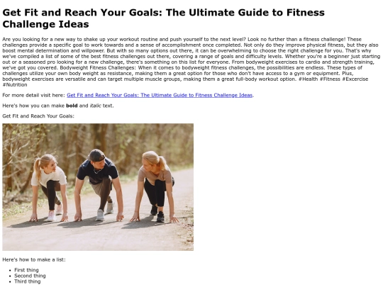 GetFitandReachYourGoalsTheUltimateGuidetoFitnessChallengeIdeas screenshot