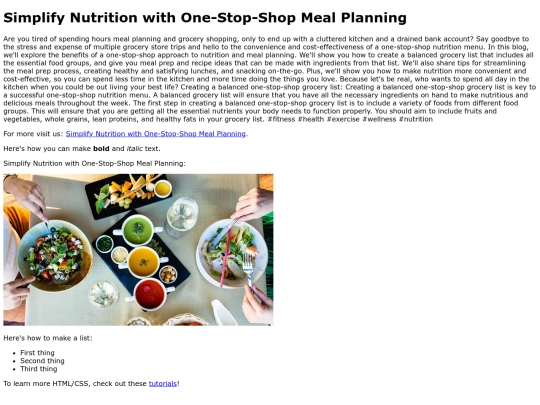 SimplifyNutritionwithOne-Stop-ShopMealPlanning screenshot