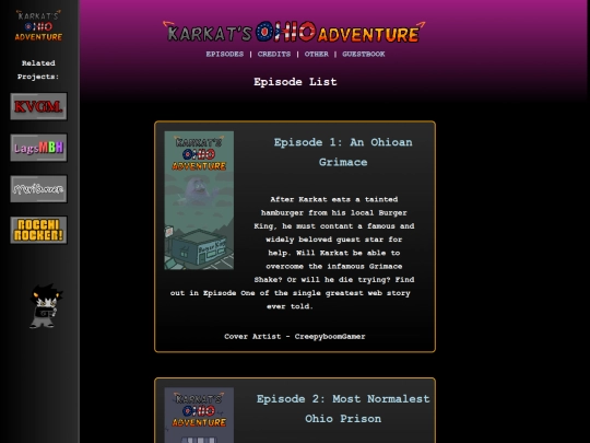 episodelist screenshot