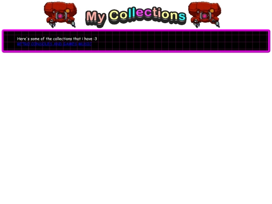 collections screenshot