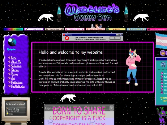 homepage screenshot