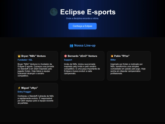Eclipse screenshot