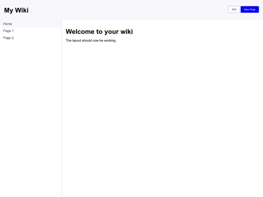 Wikis/WikiCreateAero screenshot
