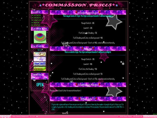 prices screenshot