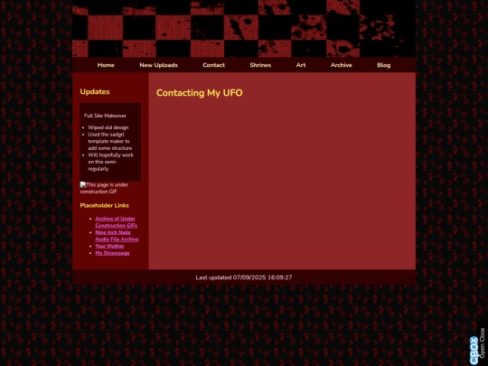 Contact screenshot