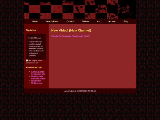 Uploads screenshot