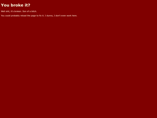 not_found screenshot