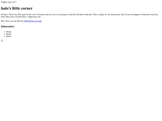 index screenshot