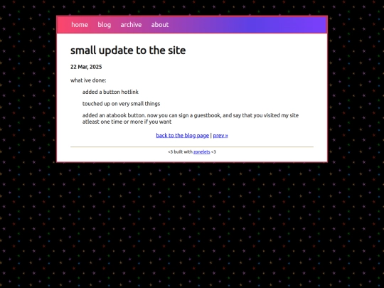 blog/posts/2025-03-22-small-update-to-the-site screenshot