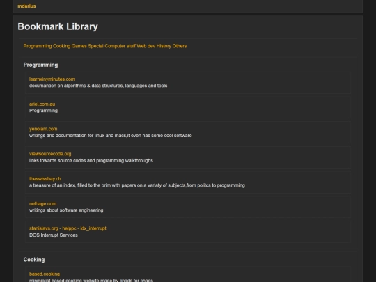 bookmark-library screenshot