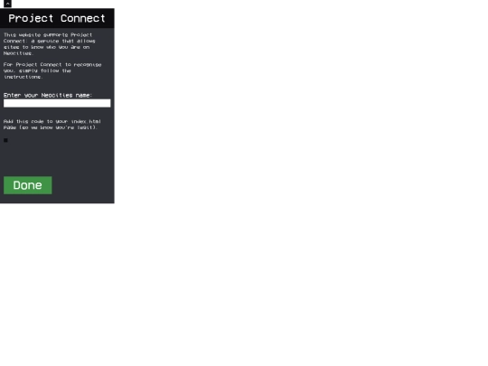 connect/dialog screenshot