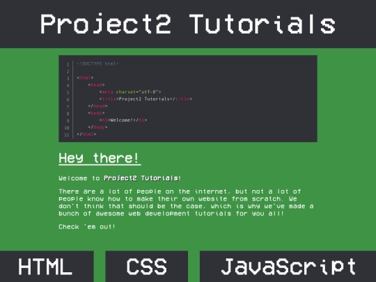 project2-tutorials screenshot