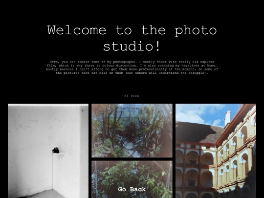 photo studio screenshot