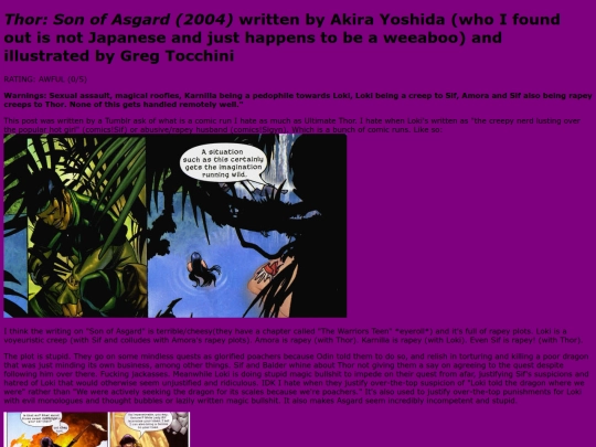 LokiBookClub/ThorSonOfAsgard screenshot