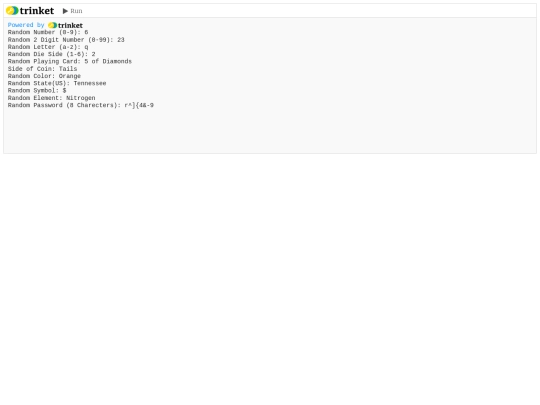 random-stuff-in-python screenshot
