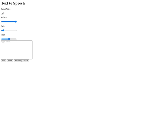 text-to-speech screenshot