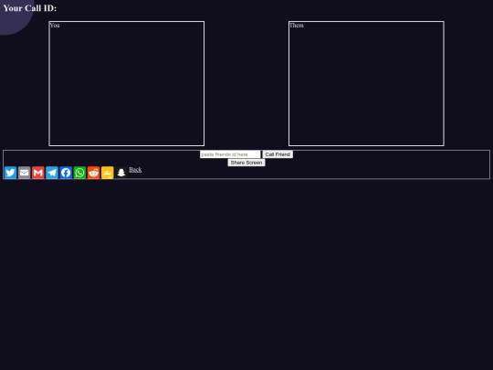 video-calling screenshot