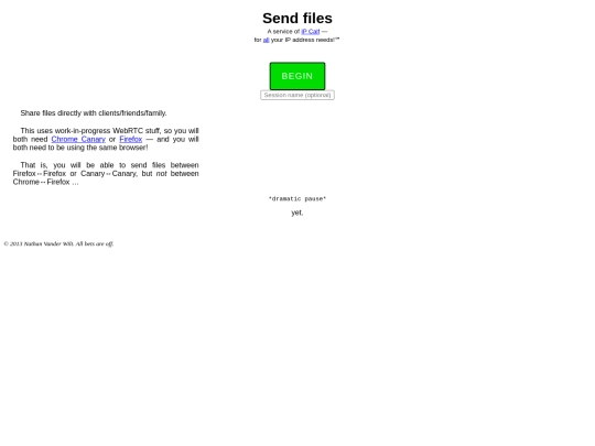 webRTC/test2 screenshot