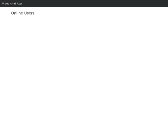 webRTC/test5 screenshot